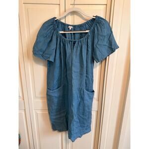 Sundry Linen Shift Dress Size 1 / Small